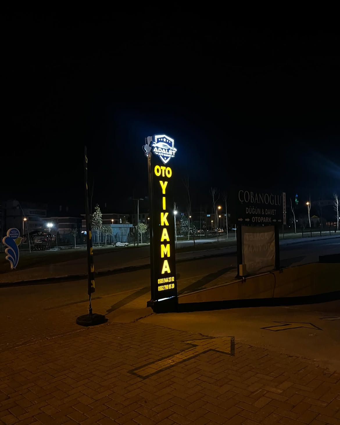 Neon Tabela uygulama örneği